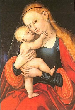 Mariahilfbild von Lucas Cranach d. Ä. 
